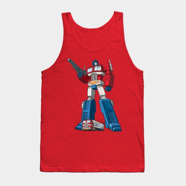 Optimus Prime Tank Top by Pop Fan Shop